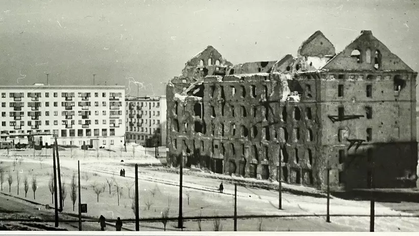 Мельница Гергардта в Волгограде в 1960-е