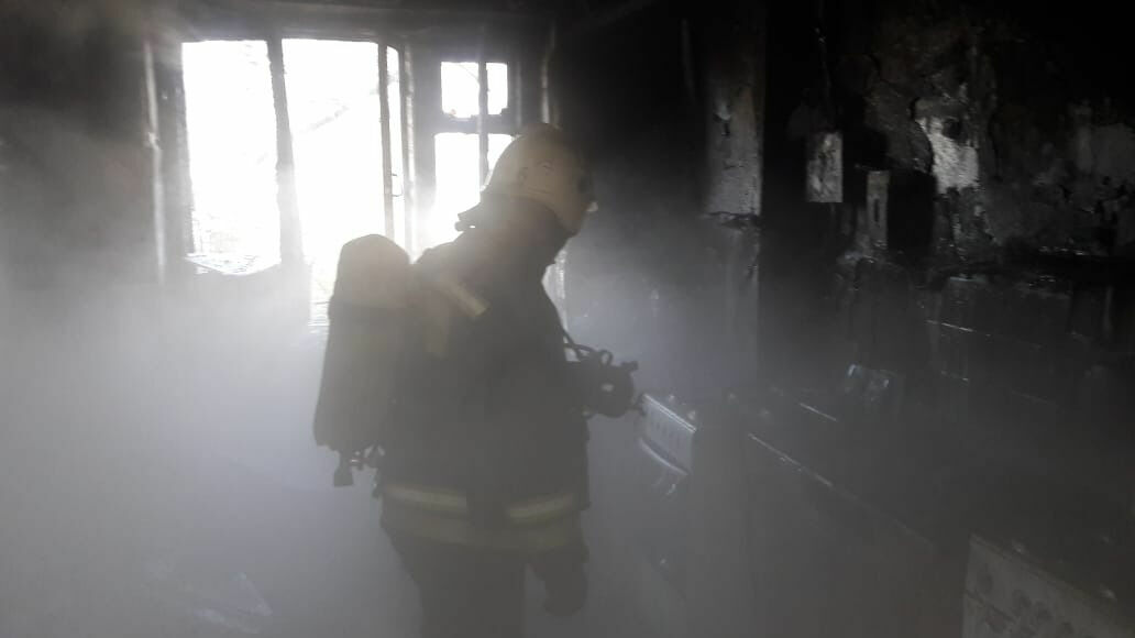 Аварийный дом сгорел за четыре часа на севере Волгограда