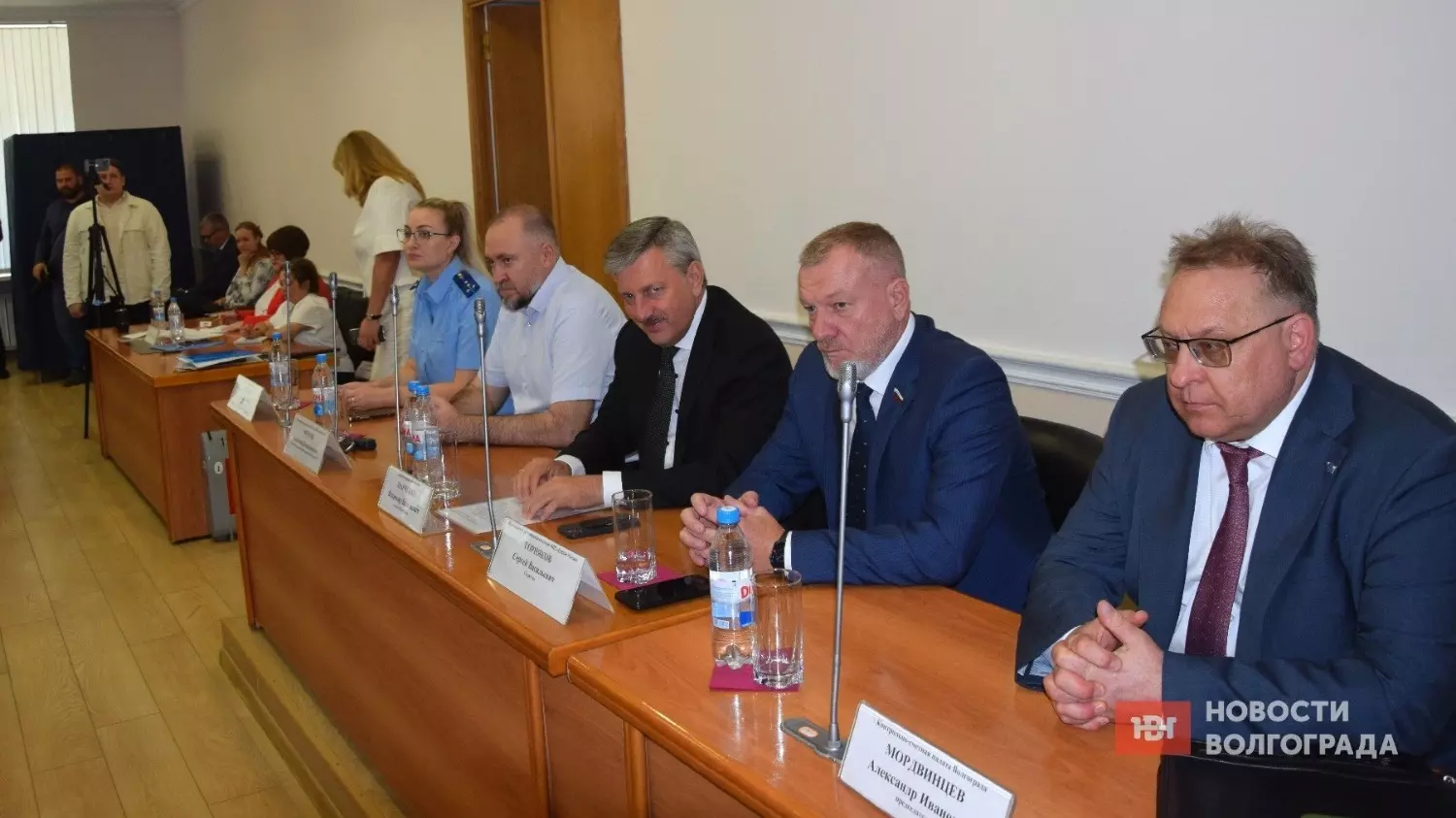 Депутаты VII созыва гордумы Волгограда на первом заседании
