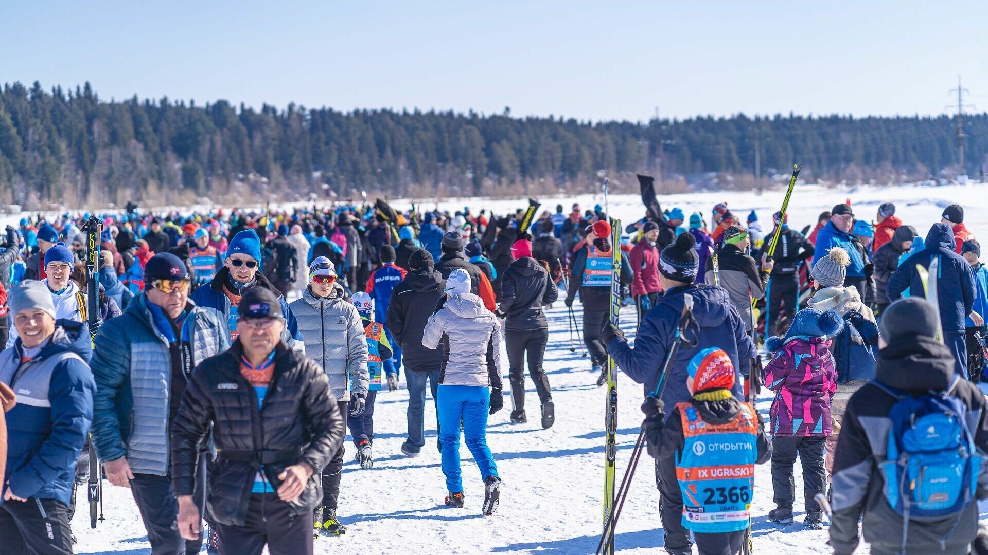 Олимпийские чемпионы примут участие в Югорском лыжном марафоне