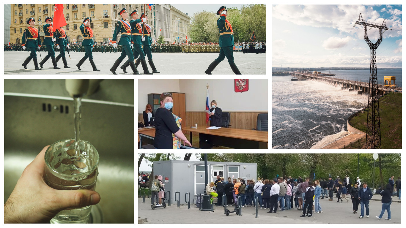 День Победы, нехватка туалетов и «рыбная полка»: итоги недели в Волгограде
