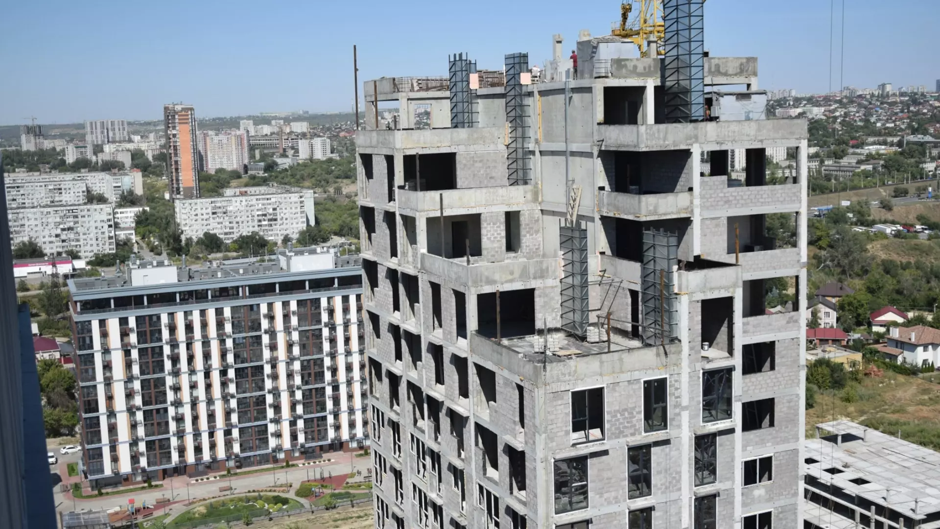 Новый жилой комплекс в Волгограде