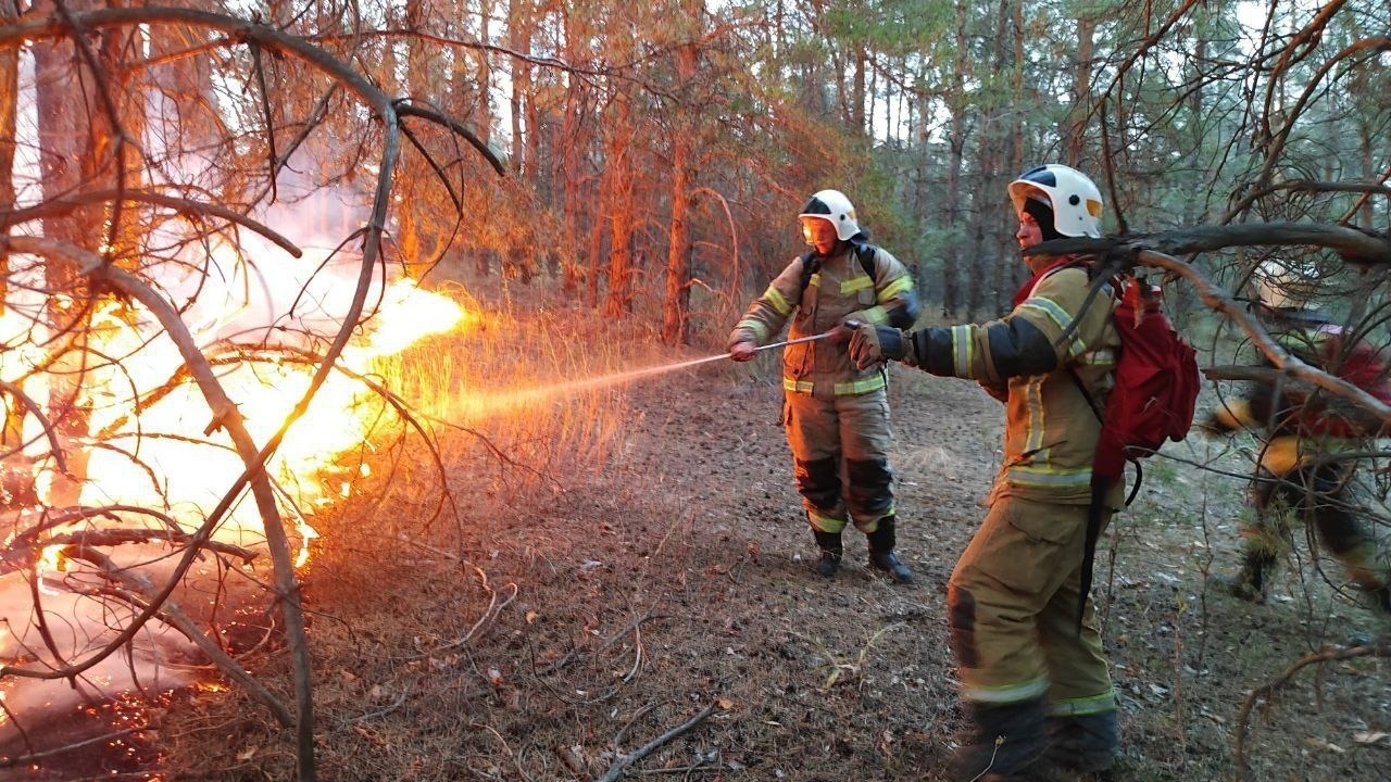 Город в огне: пожар на свалке вспыхнул в Волгограде