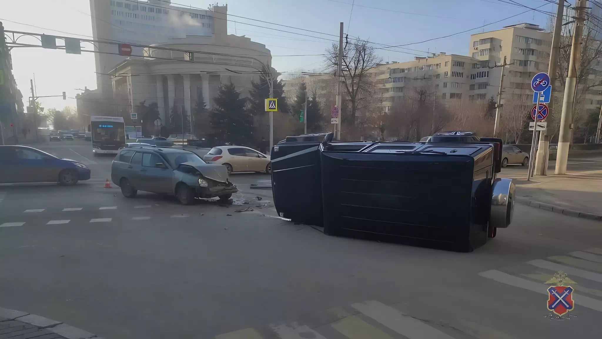 8 марта в центре Волгограда произошло серьезное ДТП
