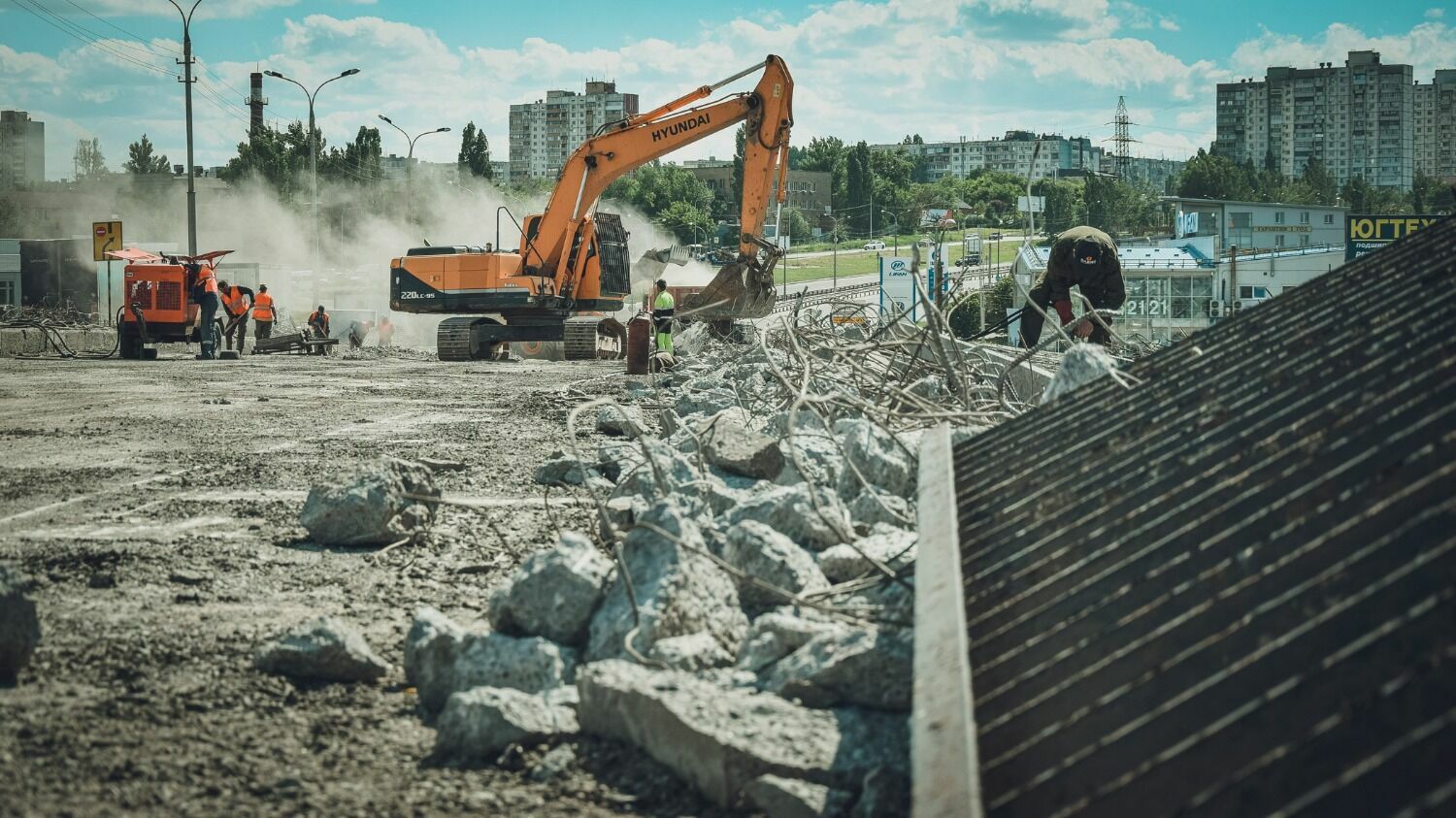 Реконструкция участка Третьей Продольной магистрали в Волгограде