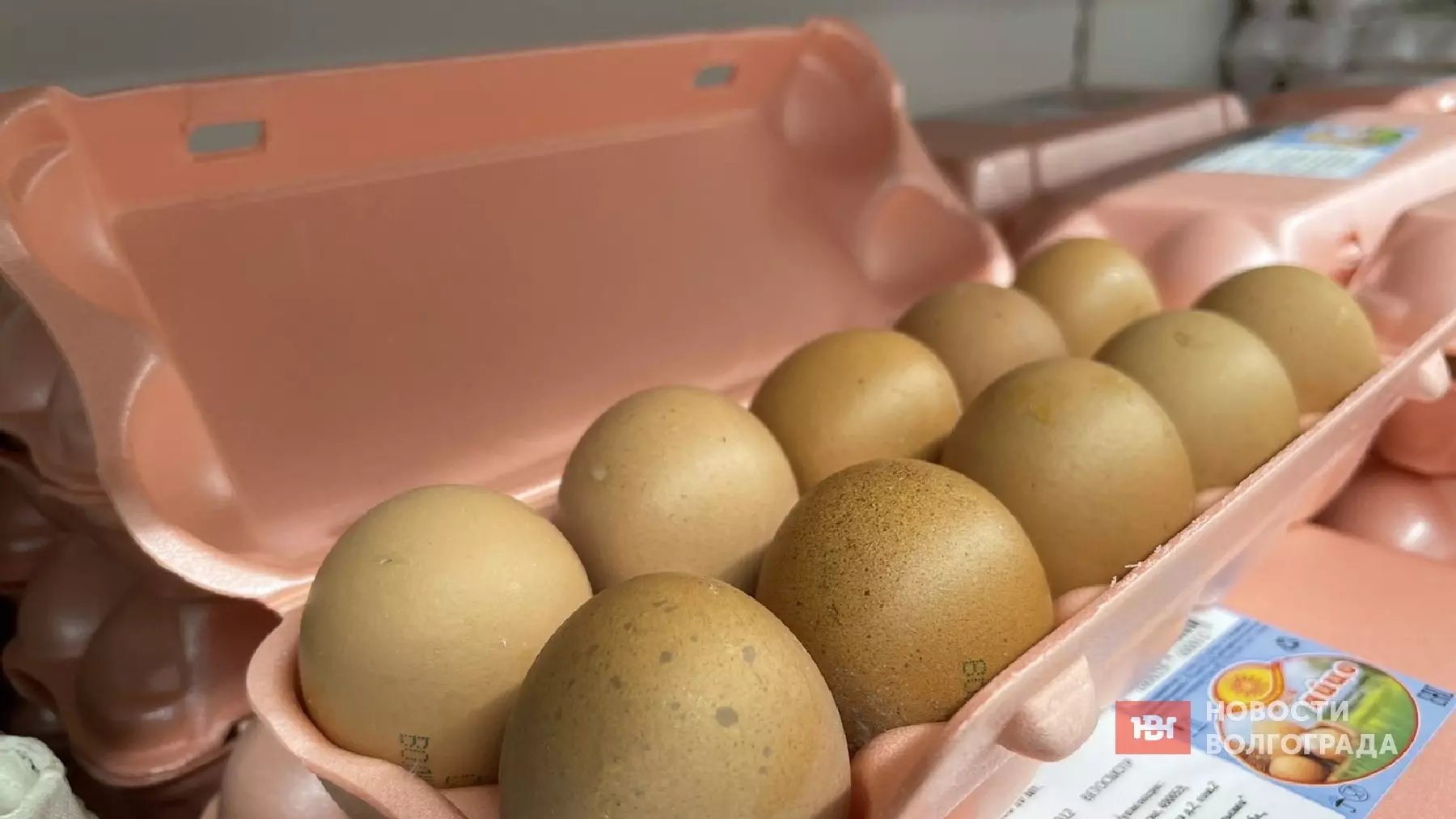 Волгоградские магазины наполнят турецкими яйцами
