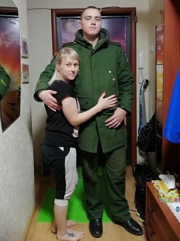 Андрей с матерью Верой Васильевной 