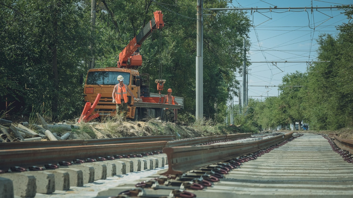 Бесшовная технология позволит уменьшить шум и увеличить скорость движения трамваев в Волгограде