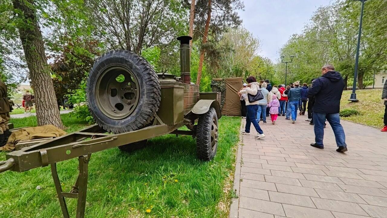  В Сталинграде в День Победы работает полевая почта