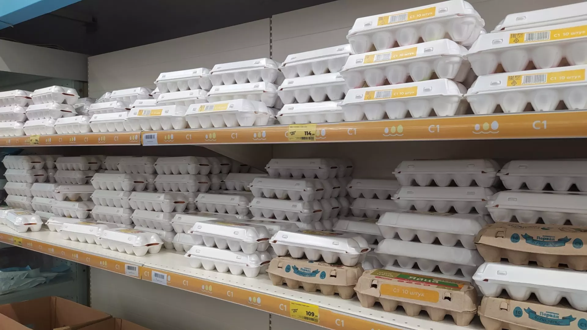 Дешевые яйца нашли в Волгограде